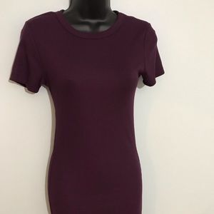 Purple Bodycon Dress
